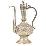 Islamic Style Silver Plated Teapot