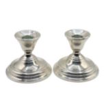 (2) Kerkeley Weighted Sterling Silver Candlesticks