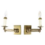 Pair of Electric Candlestick Sconces