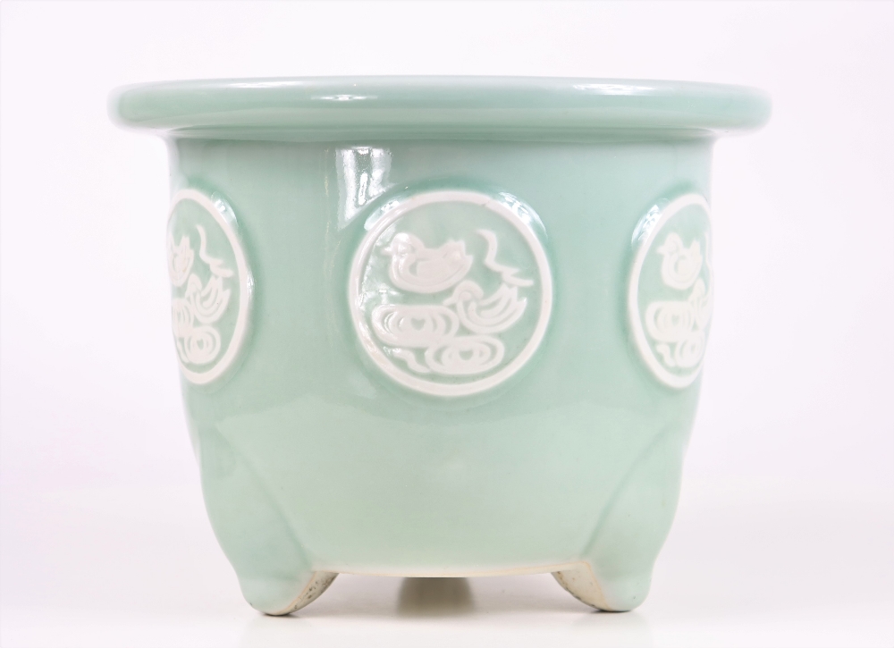 (3) Japanese Porcelain Cache Pots - Image 11 of 13