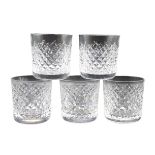 (5) Waterford Scotch Glasses