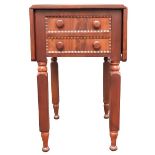 Antique American Mahogany Work Table