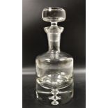 Vintage Glass Decanter & Stopper