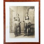 Anglo Indian Signed Photograph