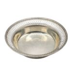 Sterling Silver Deep Dish Plate, 9 OZT