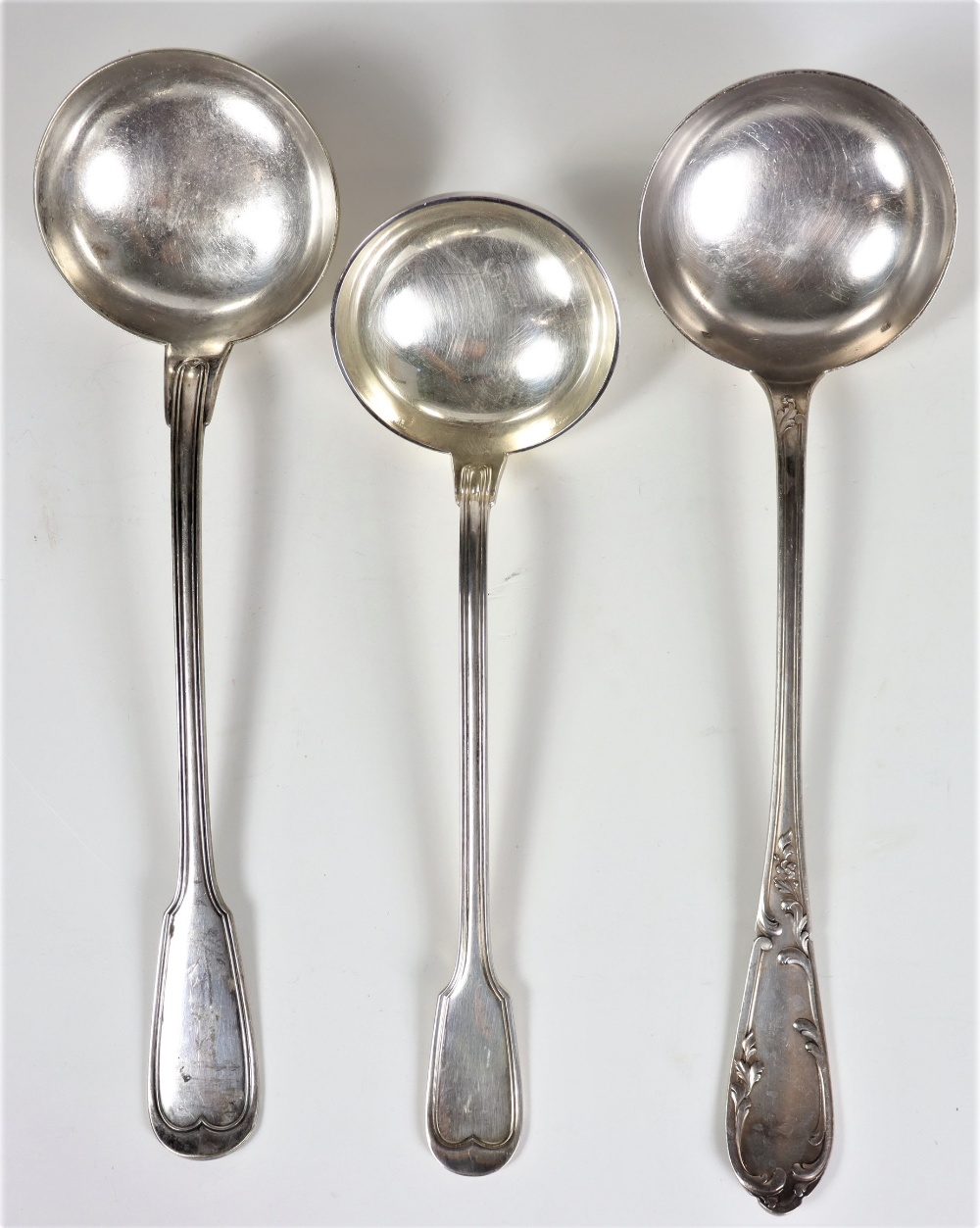 (3) French Christofle Silver Ladles - Image 10 of 10