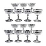 (14) Waterford Crystal Champagne / Sherbet Glasses