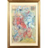 Attrib.Willem de Kooning (1904-1997) Oil/Newsprint