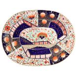 Monumental English Porcelain Darby Platter