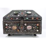 Bejeweled Decorative Box w/ Stones