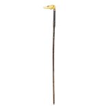 Antique Cane w/ Dog Handle