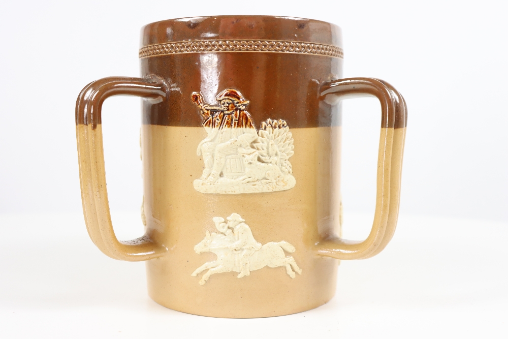 English Royal Doulton Loving Cup - Image 7 of 11