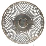 Sterling Silver Reticulated Plate, 6 OZT