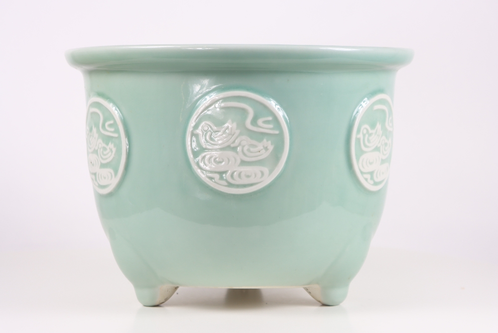 (3) Japanese Porcelain Cache Pots - Image 2 of 13
