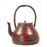 Antique Chinese Redware Teapot