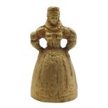 Small Figural Brass Bell