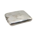 Sterling Presentation Cigarette Case, 3.3 OZT.