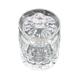 Cut Crystal Sugar Jar With Lid