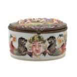 Capodimonte Porcelain Jewelry Box
