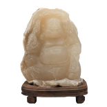 Chinese Shoushan Soapstone Buddha Carving