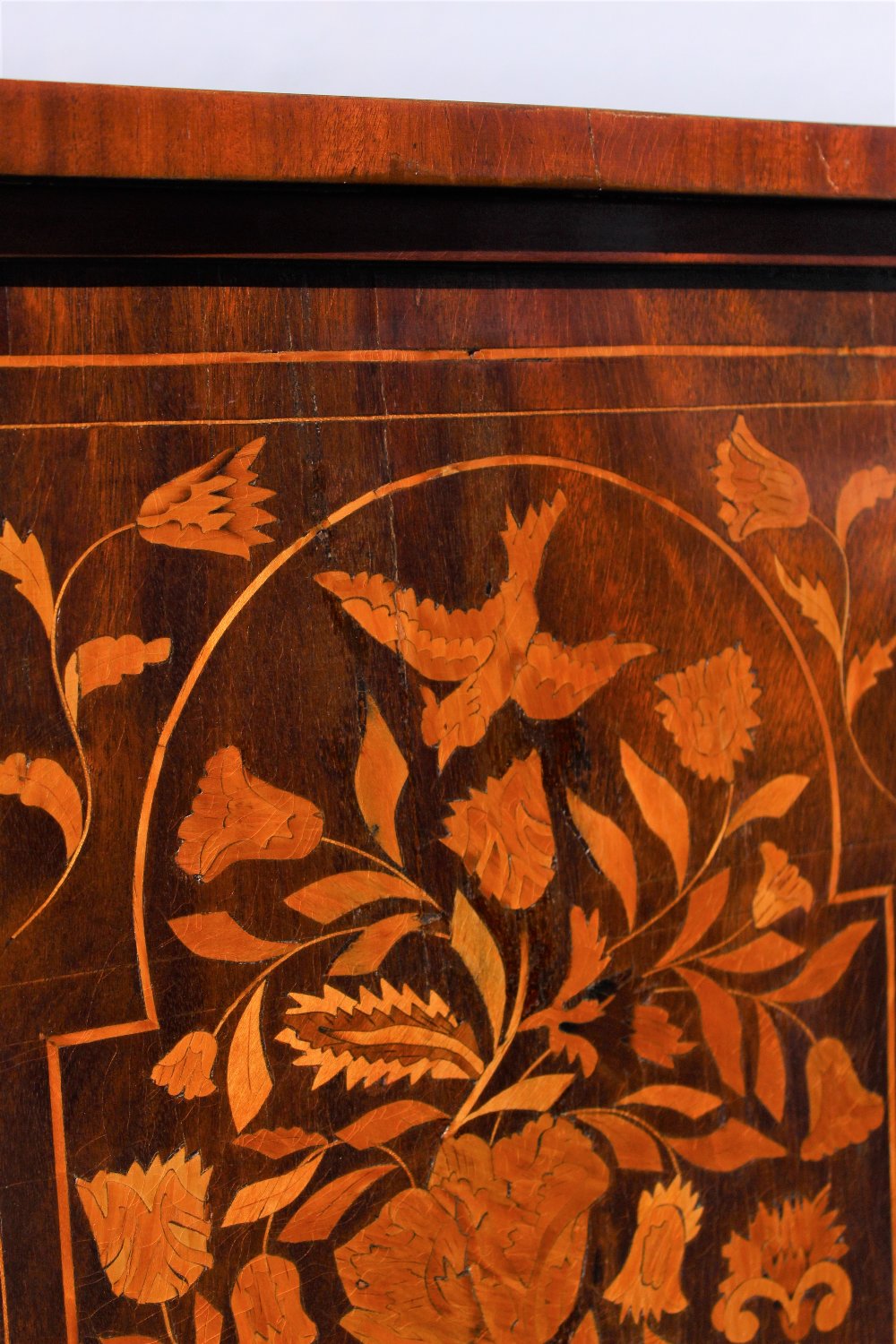 Antique Marquetry High Chest - Image 15 of 17