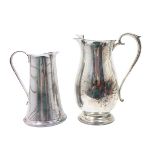 Pair of Silver Plate Pitchers