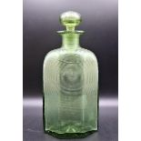 Steuben Green Decanter w Stopper