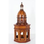 Architectural Carved Wood Model of a Dome