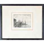 Albert Edel (1894-1970) American, Etching