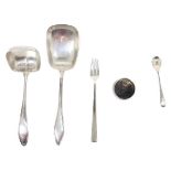 (5) Pieces of Silver Service Ware