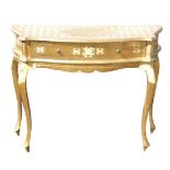 Italian Florentine Console Table