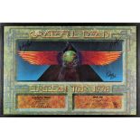 Signed Grateful Dead 1978 Egypt Concert Poster