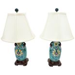 Pair of Chinese Lamps