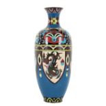 Antique Japanese Cloisonne Early 20th C Vase