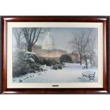 Rod Chase 'Evening on the Hill' Framed Giclee