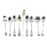 (9) Collection of Silver Spoons