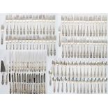 Large Set of Towle Sterling Flatware, 187 OZT