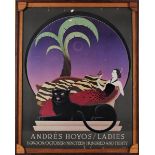 Adres Hoyos Poster "Ladies", Custom Frame