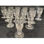 (14) Steuben Crystal Aperitif Glasses