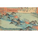 Attrib. Utagawa Hiroshige (1797 - 1858) Woodblock