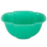 Steuben Green Jade Glass Bowl