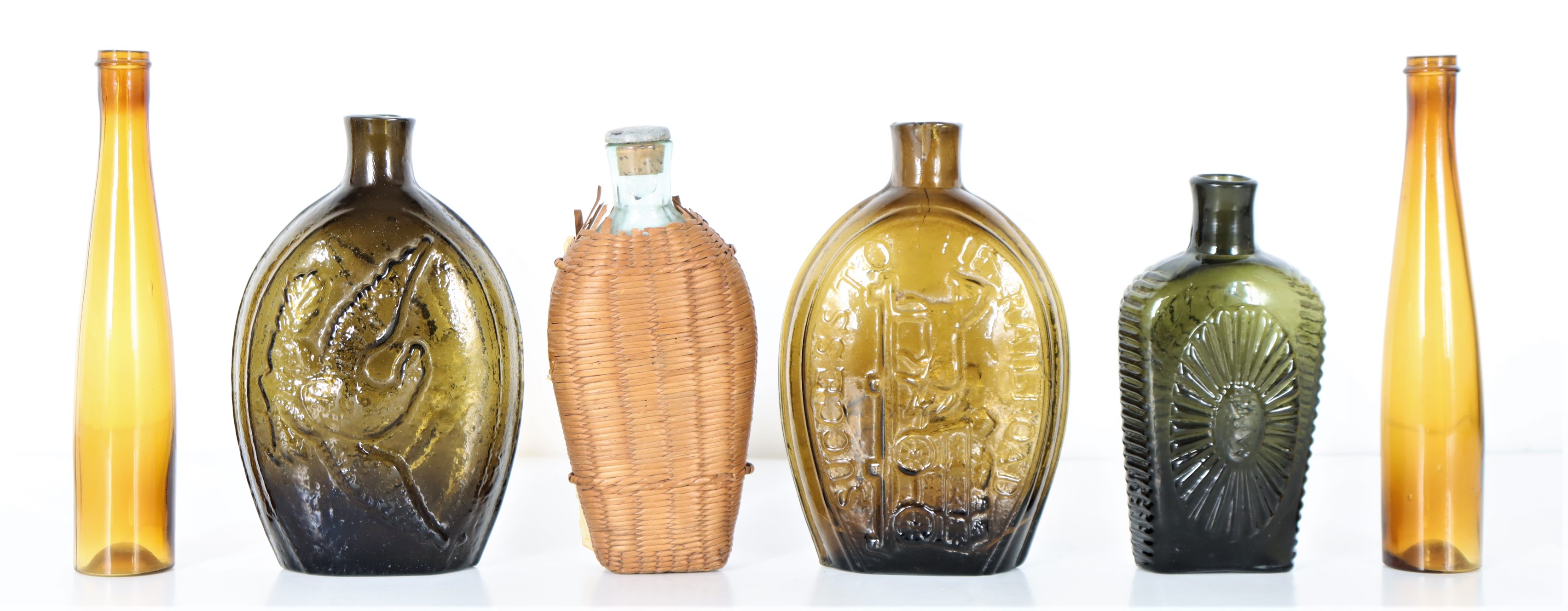 Collection of (6) Antique Glass Bottles - Image 19 of 19