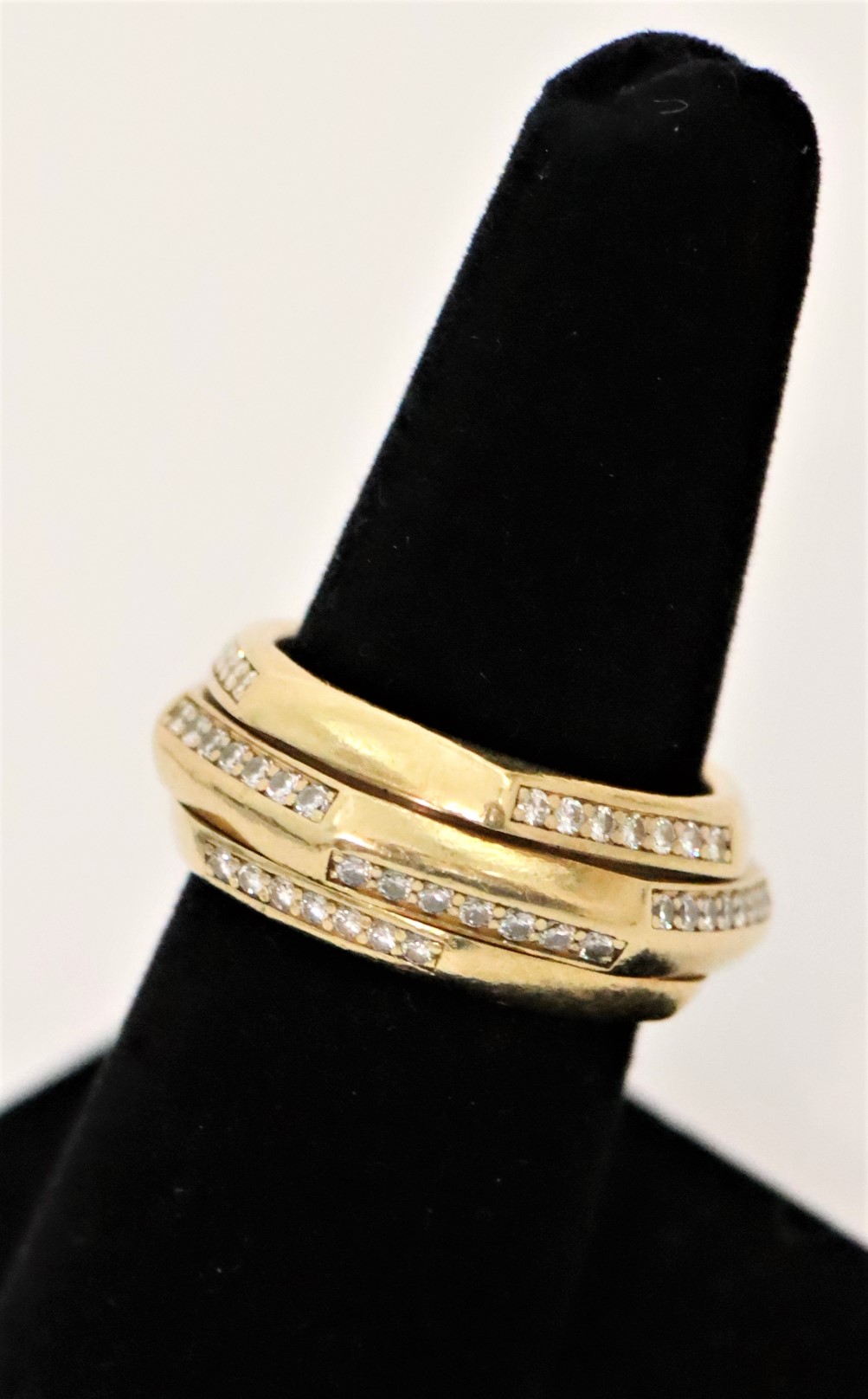 Piaget 18K Gold "Possession" Diamond Ring, 12 DWT - Image 3 of 3