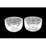 Two Steuben Crystal Bowls