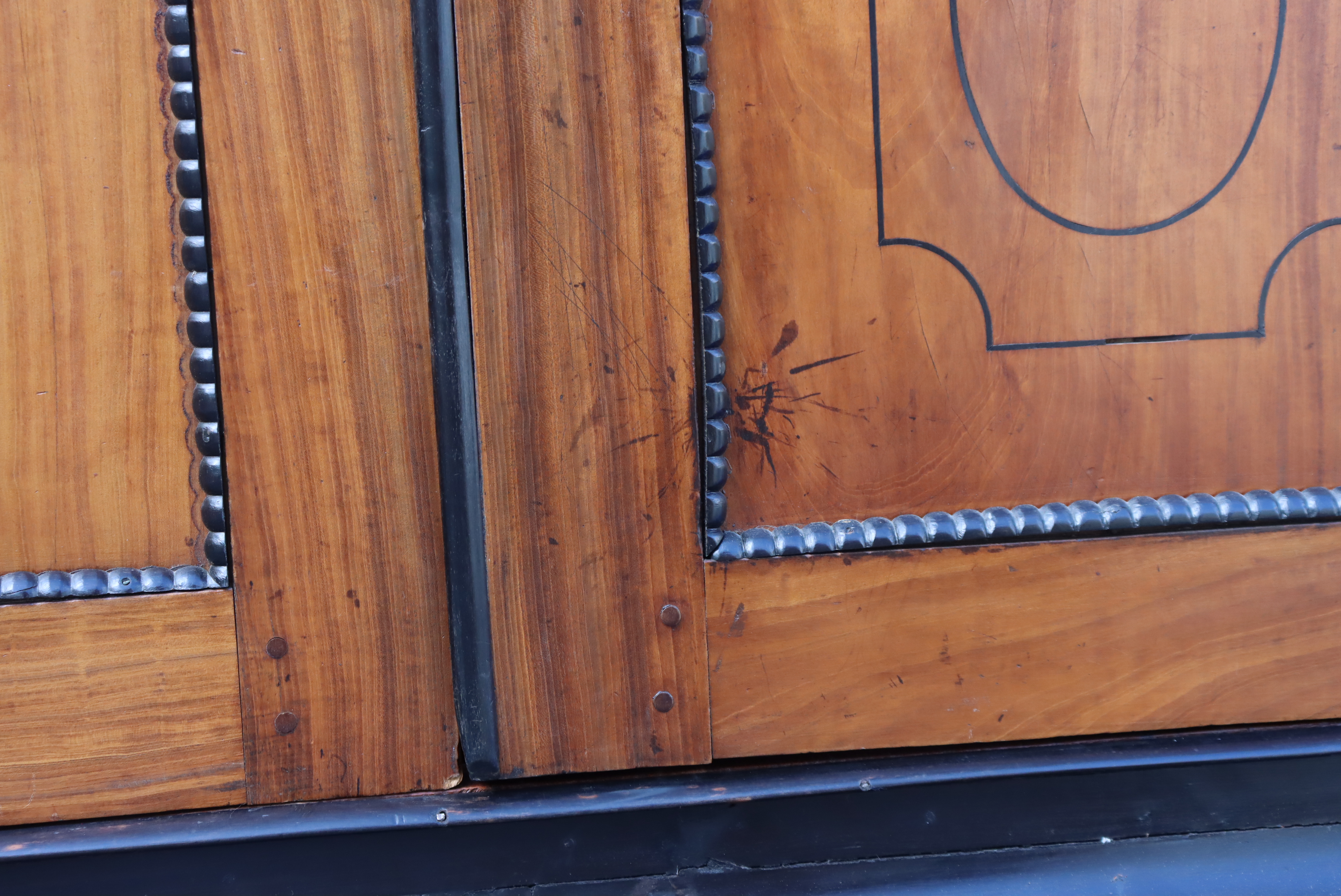 Important 19th C Anglo Indian Inlaid Armoire - Image 22 of 40