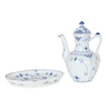 Royal Copenhagen Teapot & Dish