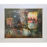 Hoi Lebadang (1922-2015) Colored Lithograph Ltd Ed