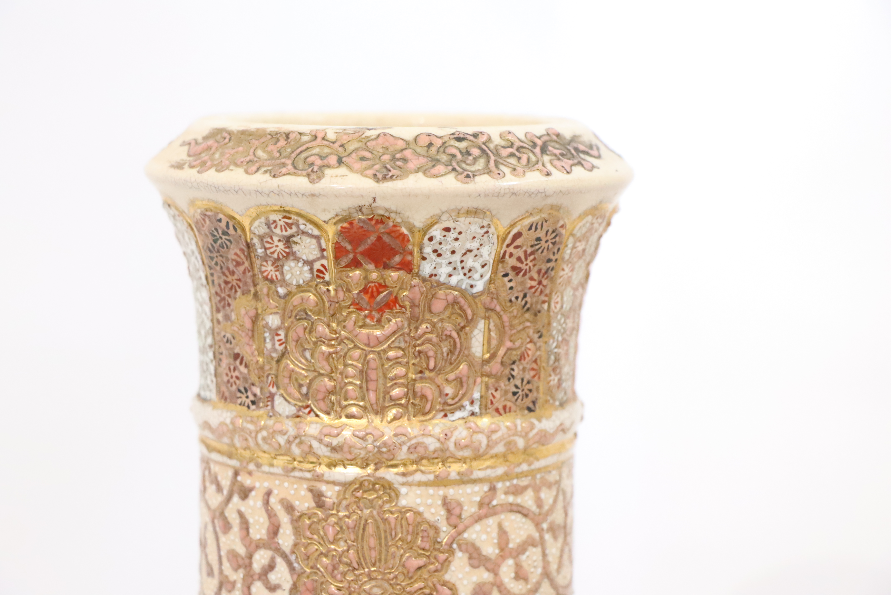Early Japanese Satsuma Vase - Image 4 of 8