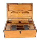 Wooden Box w Compartments