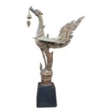 Bronze Sculpture of Winged Figural